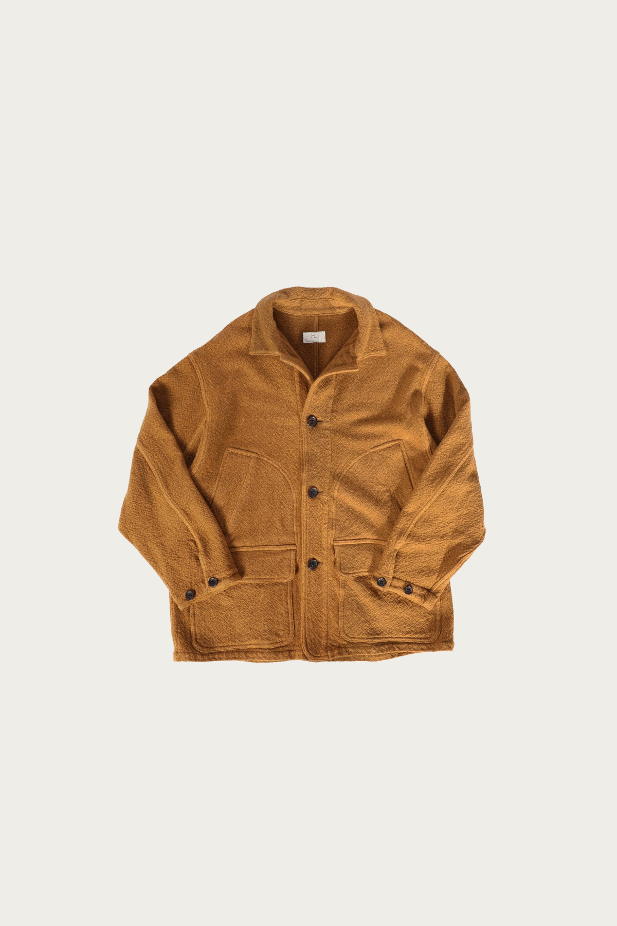 Herill - Rigidwool American Classic Fieldcoat - Brown - Canoe Club