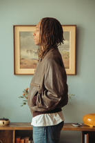 Herill - Sheepleather Sports Jacket - Brown - Canoe Club
