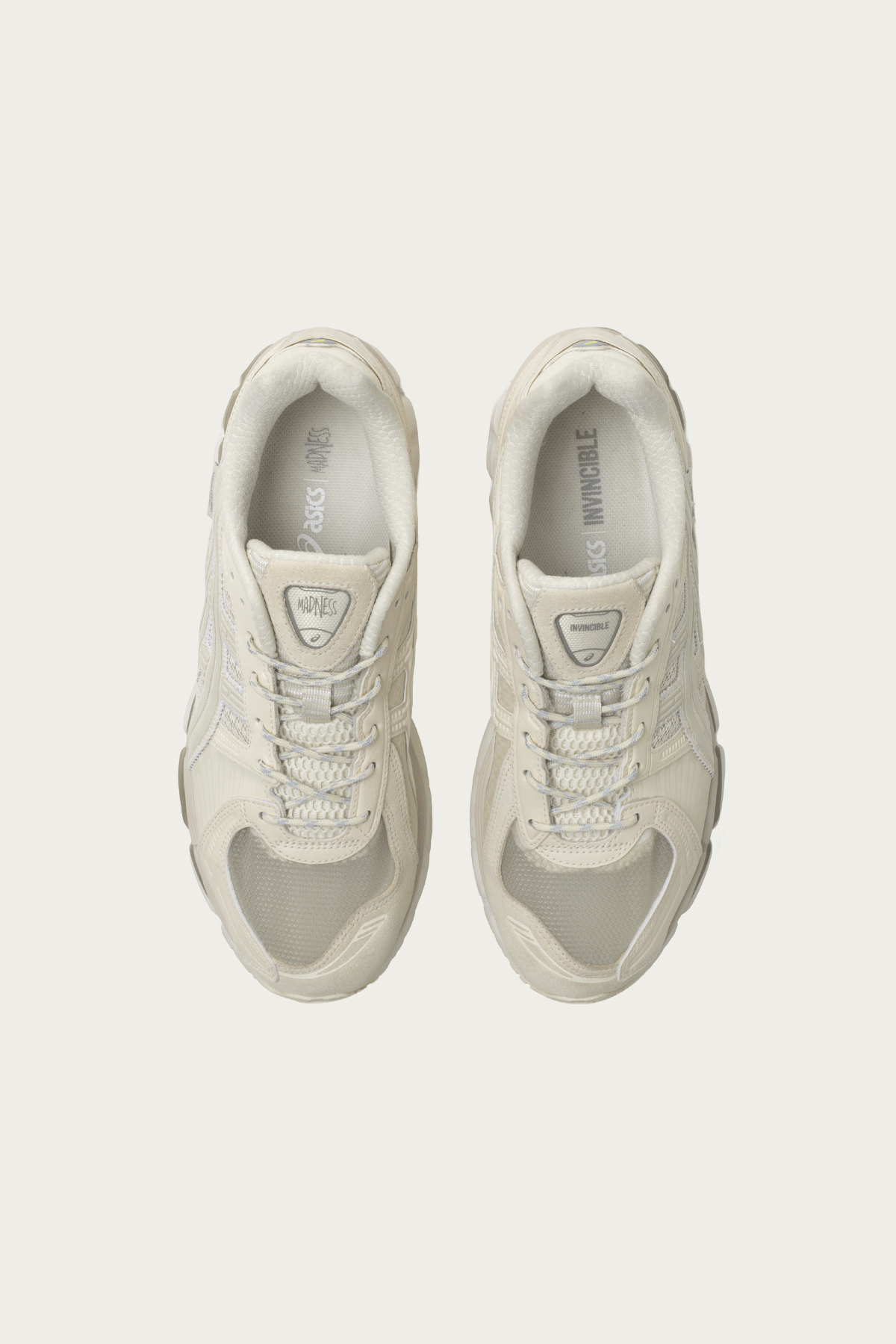 ASICS - Invincible x MADNESS x Asics Gel-Kayano 12.1 - Vanilla/Vanilla - Canoe Club