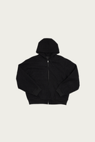 James Coward - Parka - Black Piece Dyed Wool Twill - Canoe Club