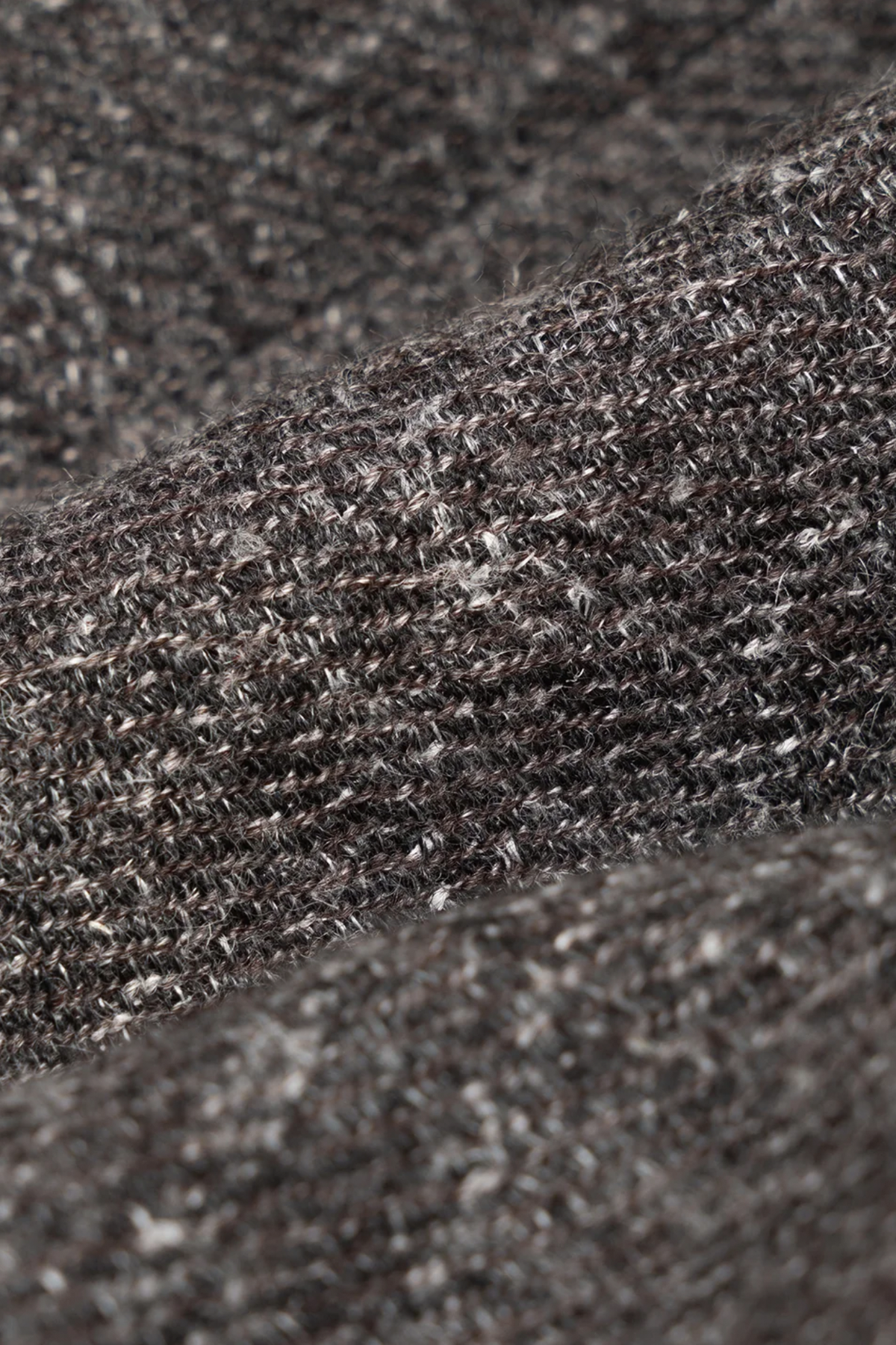 James Coward - Travail Shirt - Grey Shetland Wool/Linen Twill - Canoe Club