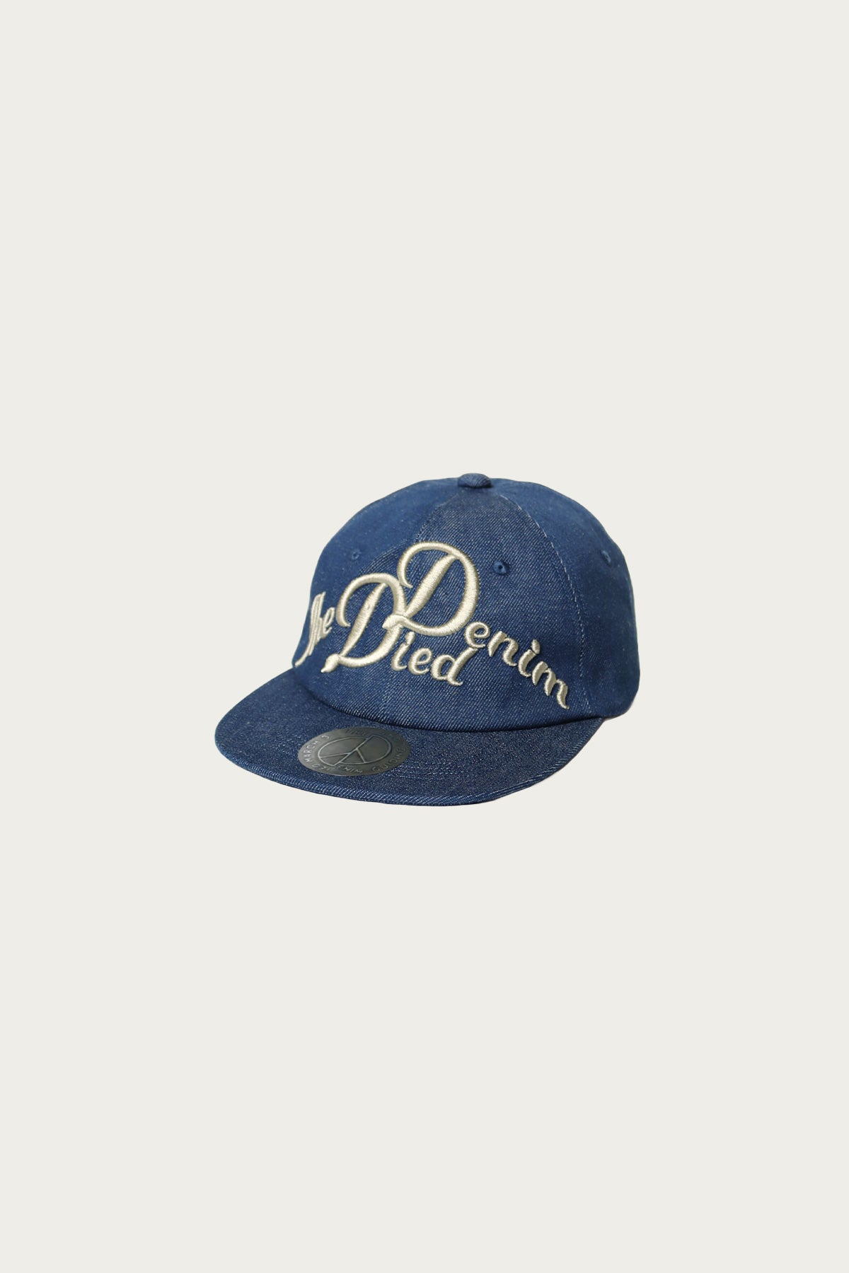 Kapital - 11.5oz Denim Baseball Cap (The Denim Died Embroidery) LOW - Indigo - Canoe Club
