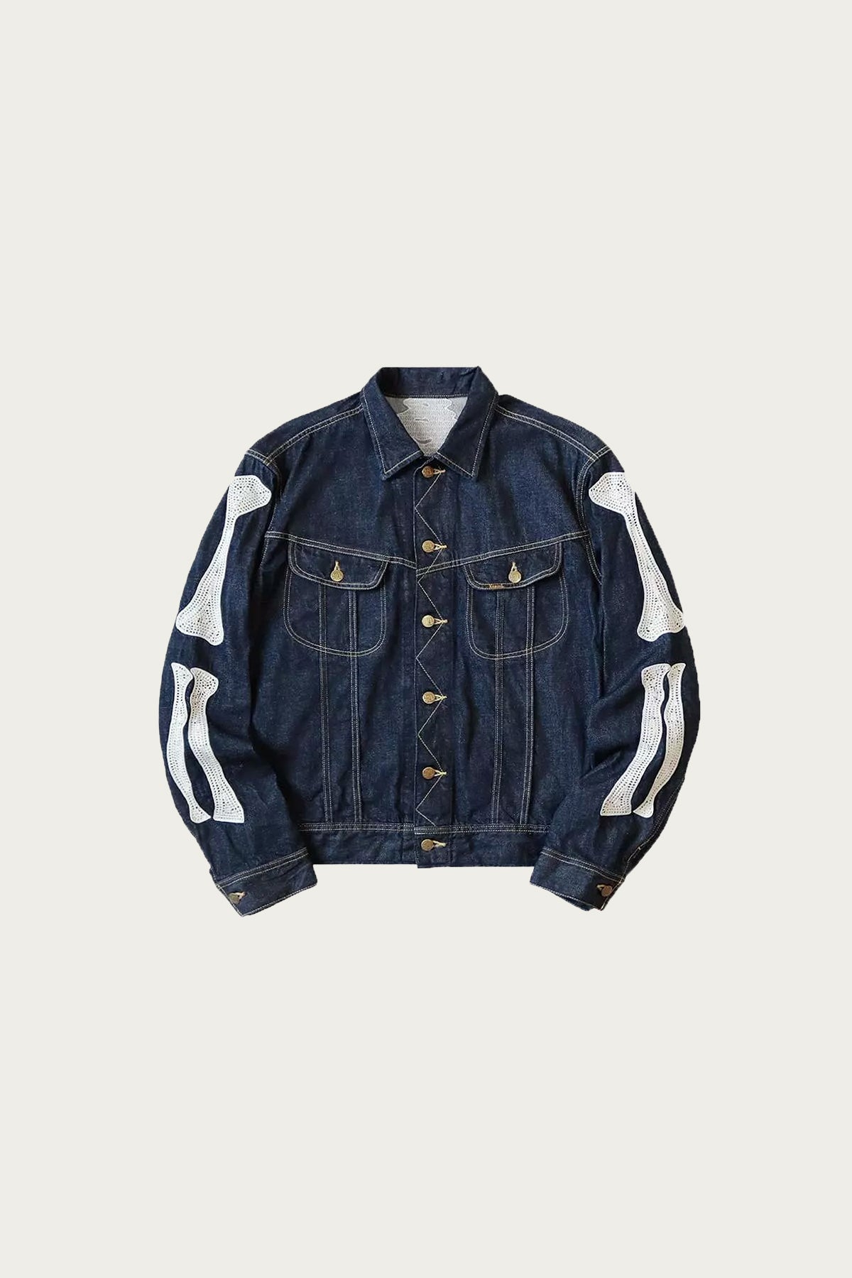 Kapital - 11.5oz Denim MEXICAN TUXEDO Westerner - Indigo - Canoe Club