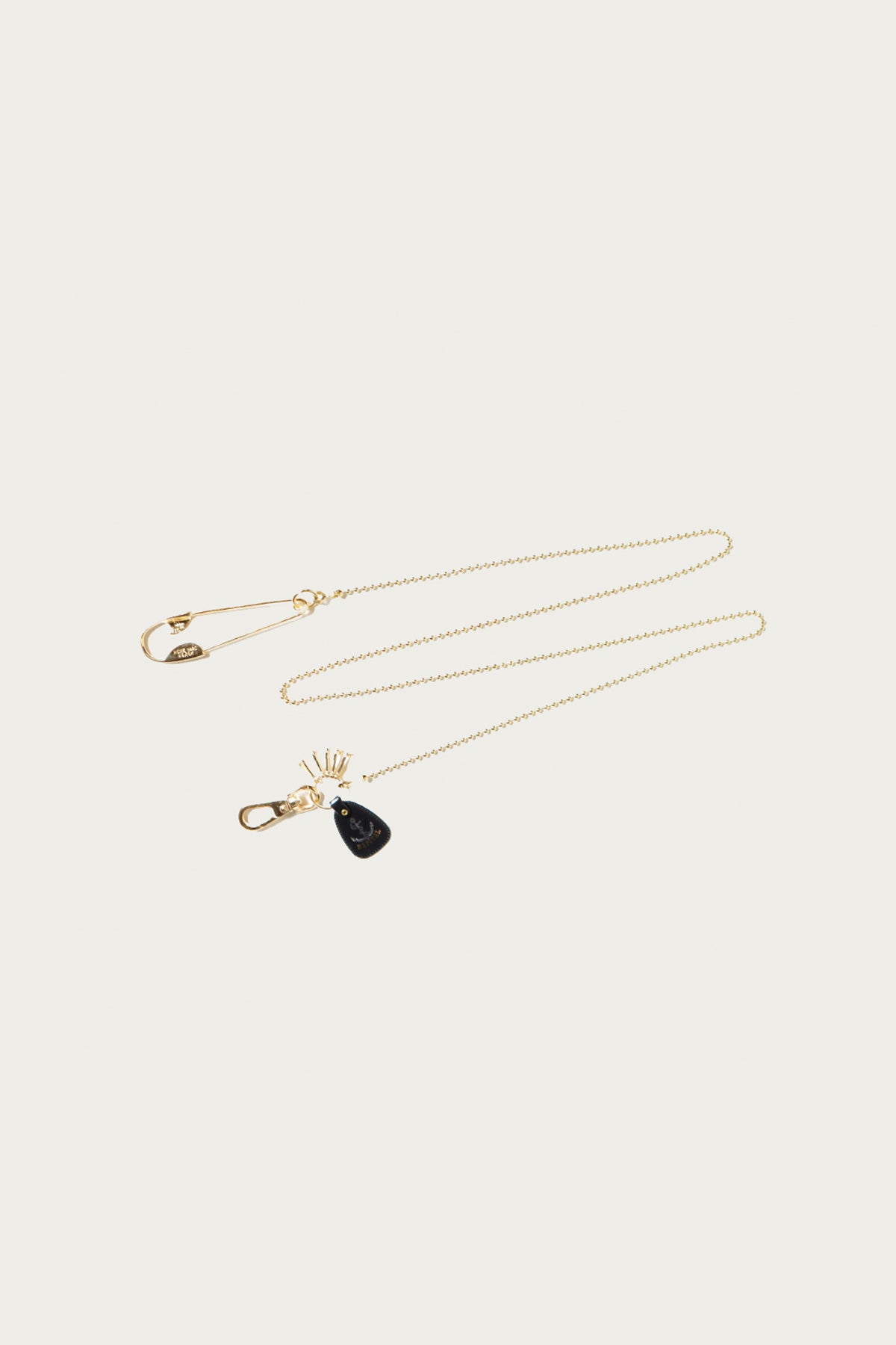 Kapital - Brass Anchor Snood Chain - Gold - Canoe Club
