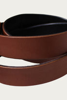 Kapital - Leather DD Buckle Belt - Brown - Canoe Club