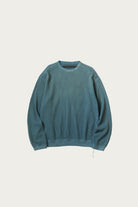 Kapital - ECO Waffle BIG SWT - Turquoise - Canoe Club