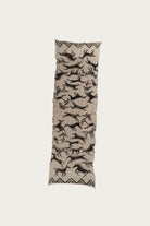 Kapital - Fulling Wool Scarf INDIAN PAINTING - Beige - Canoe Club