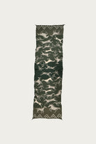 Kapital - Fulling Wool Scarf INDIAN PAINTING - Green - Canoe Club
