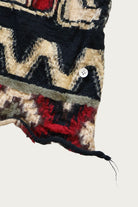 Kapital - Fulling Wool Scarf ALASKA RAVEN - Red - Canoe Club