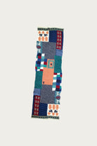 Kapital - Fulling Wool Scarf VILLAGE GABBEH - Turquoise - Canoe Club