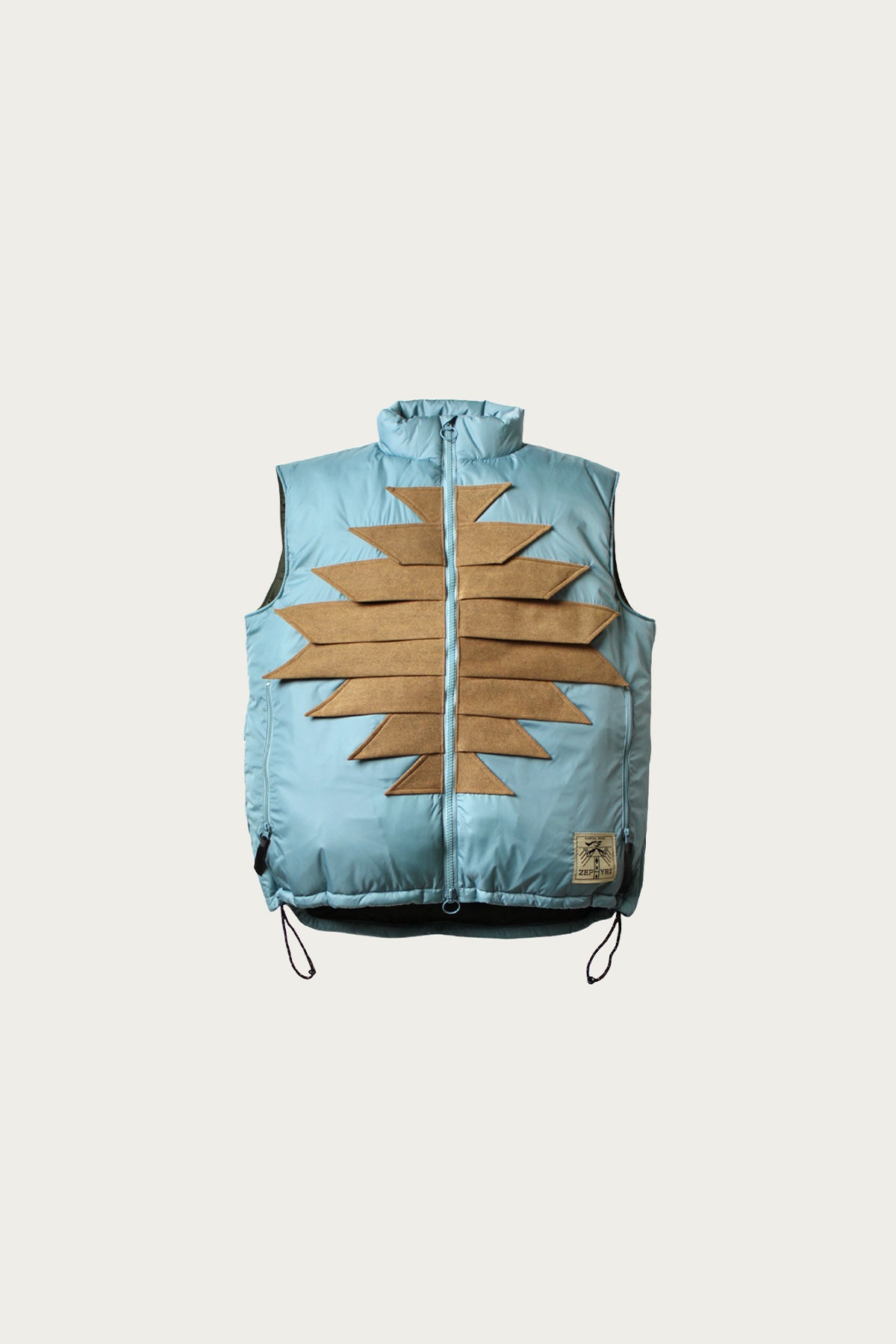 Kapital - Nylon ZEPHYR Fishing Vest - Sax - Canoe Club