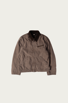 Khoki - Faded Denim Zip-Jacket - Brown - Canoe Club