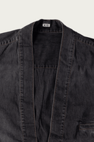 Khoki - Patchwork Denim Overshirt - Black - Canoe Club