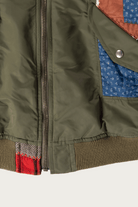 Khoki - Quilt Bomber Jacket - Khaki - Canoe Club