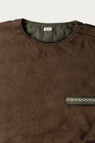 Khoki - Quilt Fleece Pullover - Khaki - Canoe Club