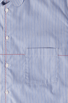 Khoki - Round Collar Shirt - Blue - Canoe Club