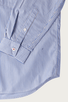Khoki - Round Collar Shirt - Blue - Canoe Club