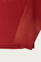 Khoki - Vintage-Effect Cotton Knit Pullover - Red - Canoe Club