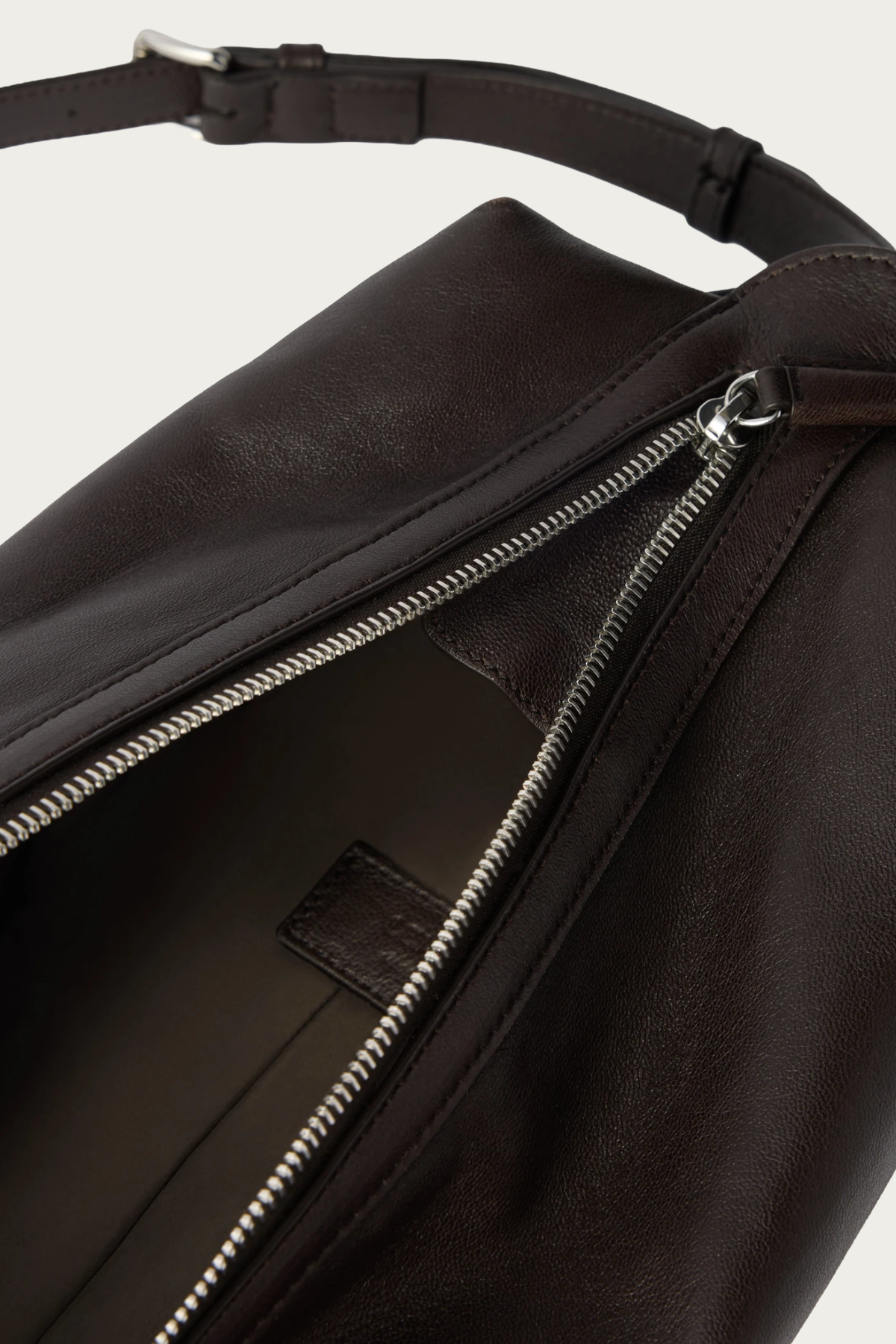Lemaire - The Care Slingbag - Dark Chocolate - Canoe Club