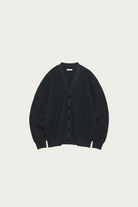 nanamica - 5G Knit Cardigan - Black - Canoe Club