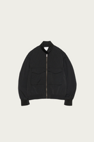 nanamica - ALPHADRY Field Jacket - Black - Canoe Club