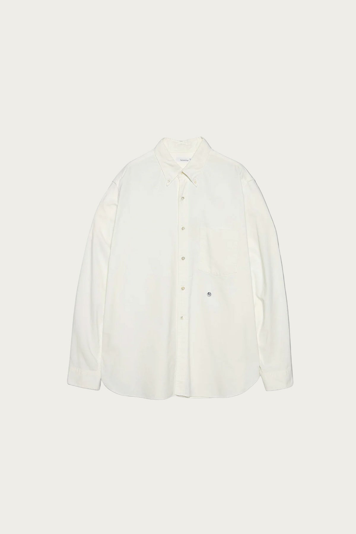 nanamica - Button Down Wind Shirt - White - Canoe Club