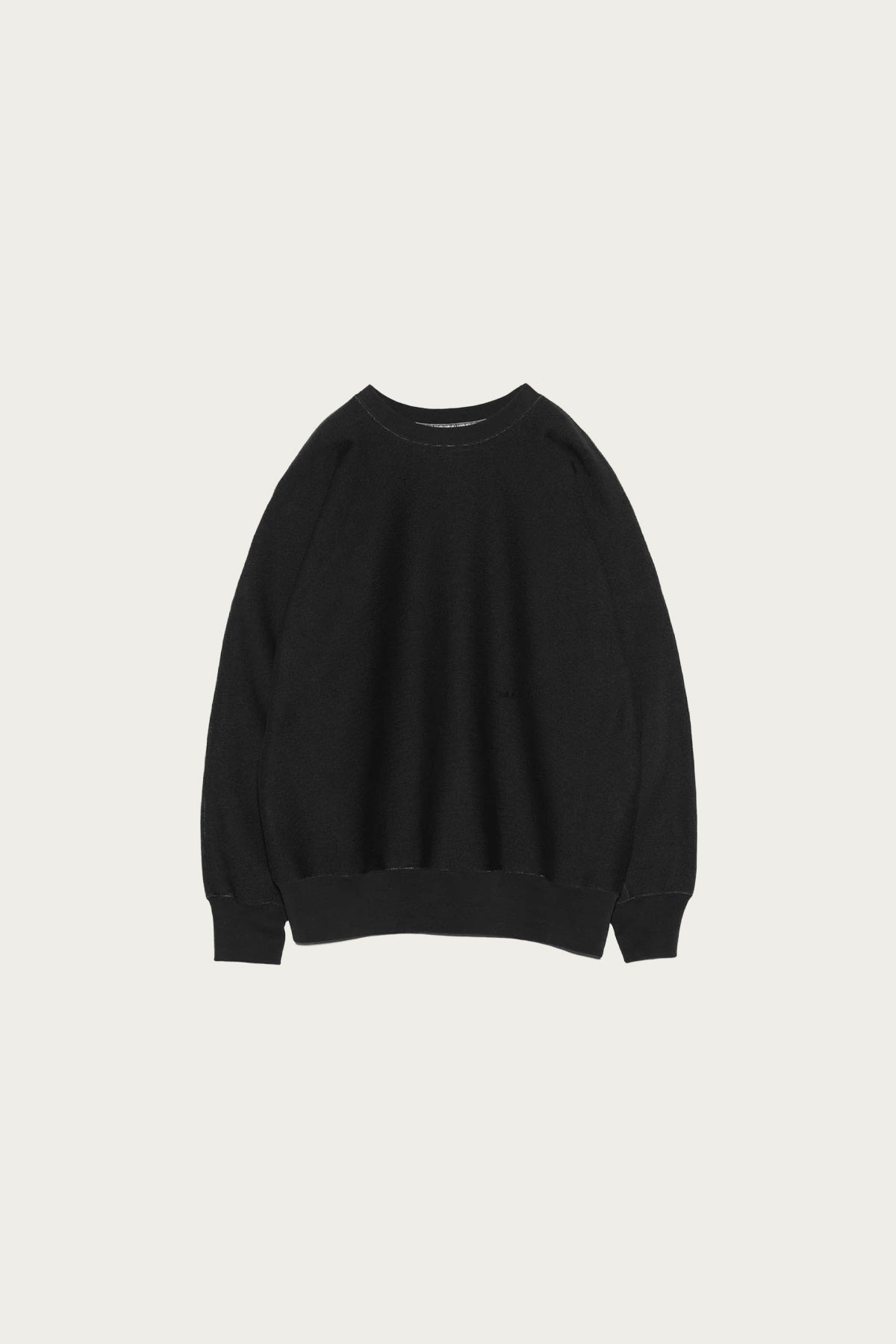 nanamica - Crew Neck Sweat Shirt - Black - Canoe Club