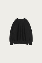 nanamica - Crew Neck Sweat Shirt - Black - Canoe Club