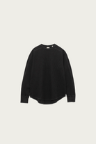 nanamica - Crew Neck Thermal Sweat - Black - Canoe Club