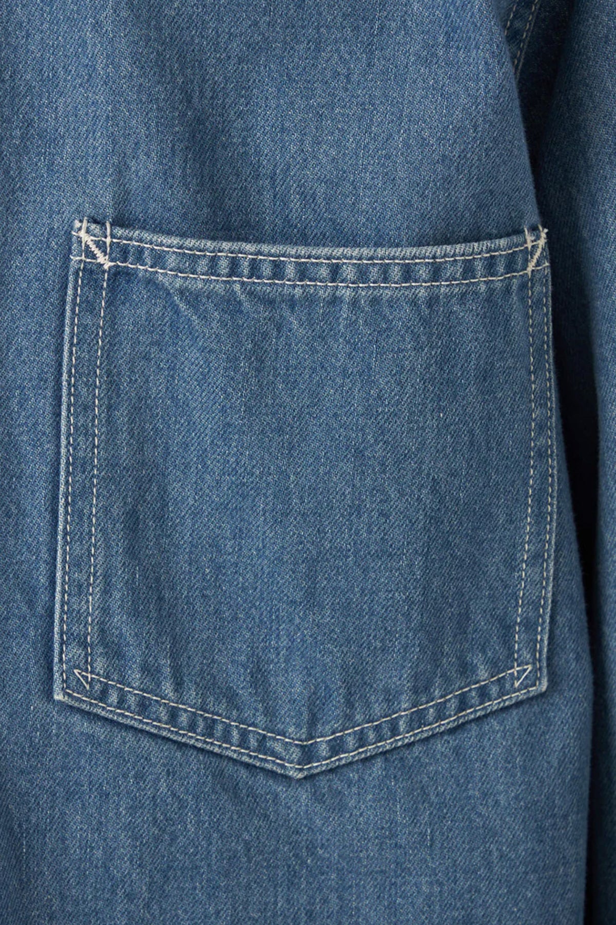 nanamica - Short Denim Jacket - Light Indigo - Canoe Club