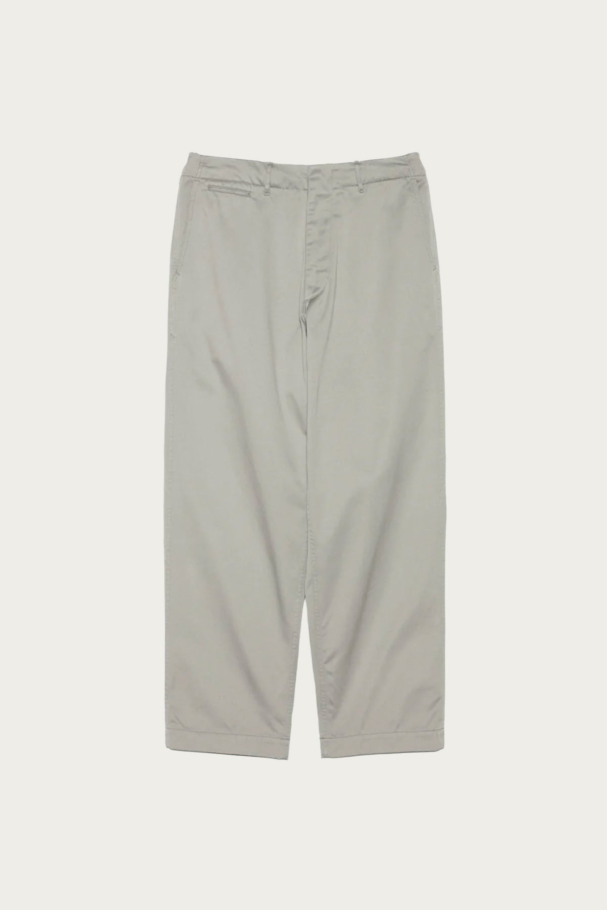 nanamica - Wide Chino Pants - Light Grey - Canoe Club