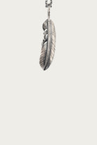 North Works - Large Liberty Feather Pendant - Canoe Club