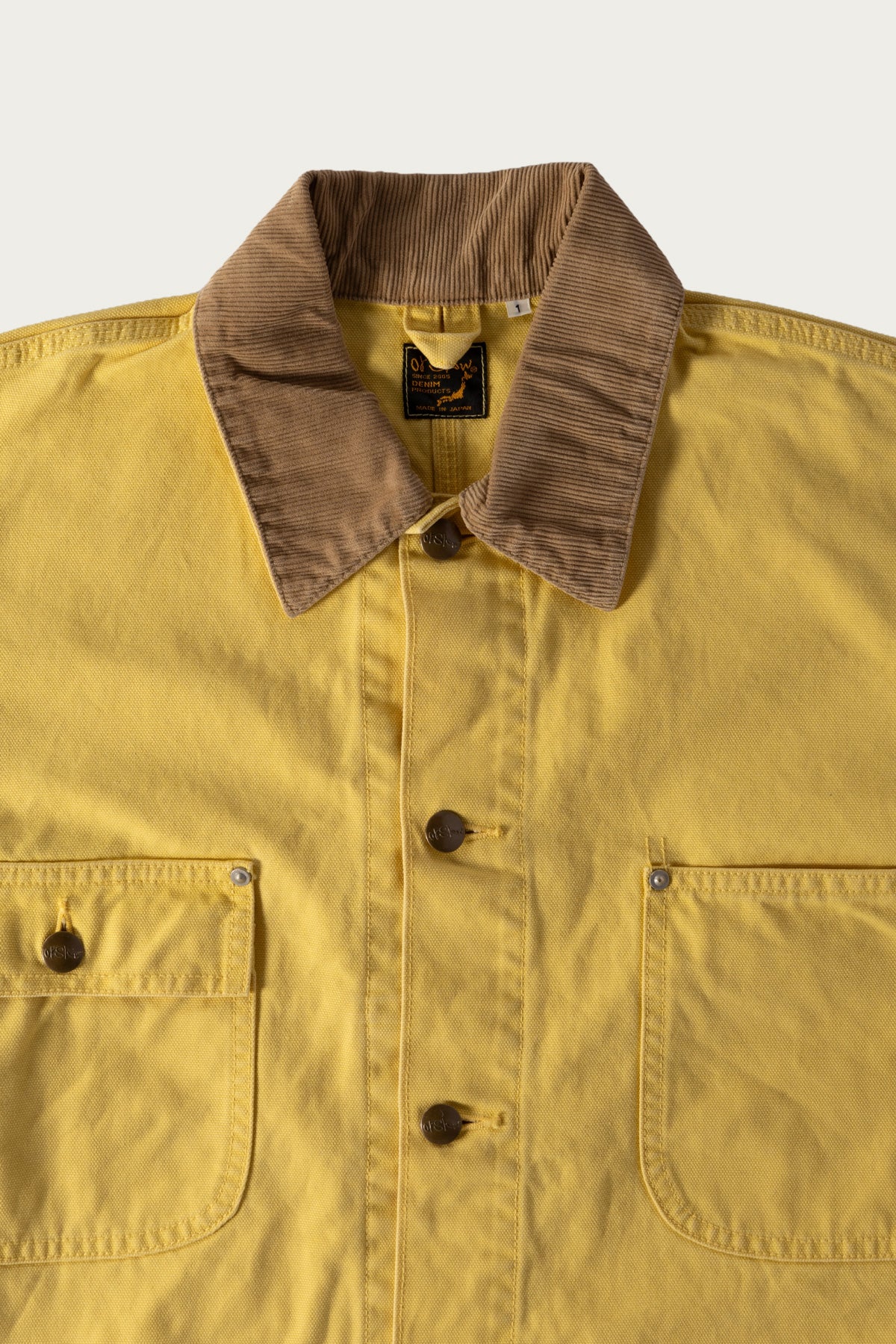 orSlow - Relax Fit Coverall - Egg - Canoe Club