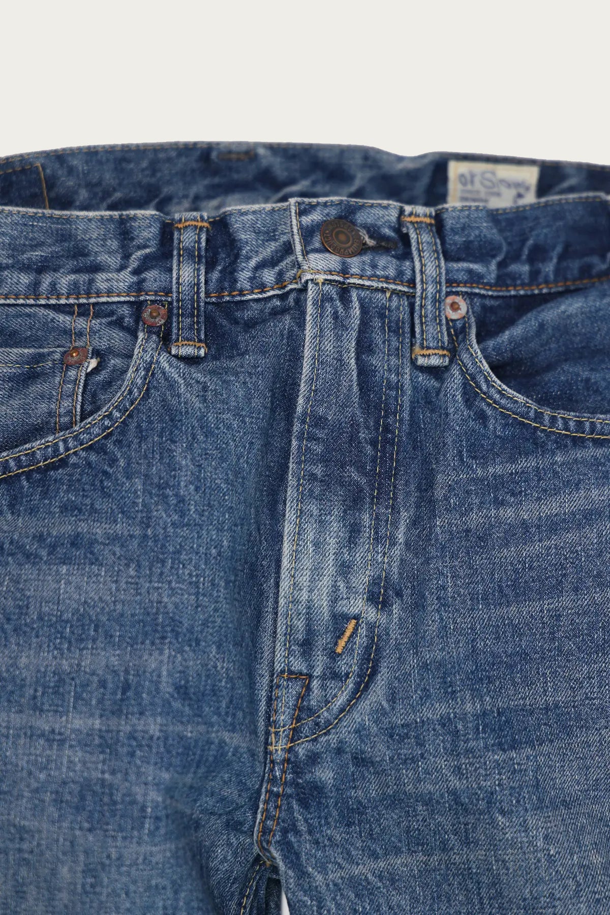 orSlow - 107 Ivy Fit Selvedge Denim 2 Year Wash - 2 Year Wash - Canoe Club