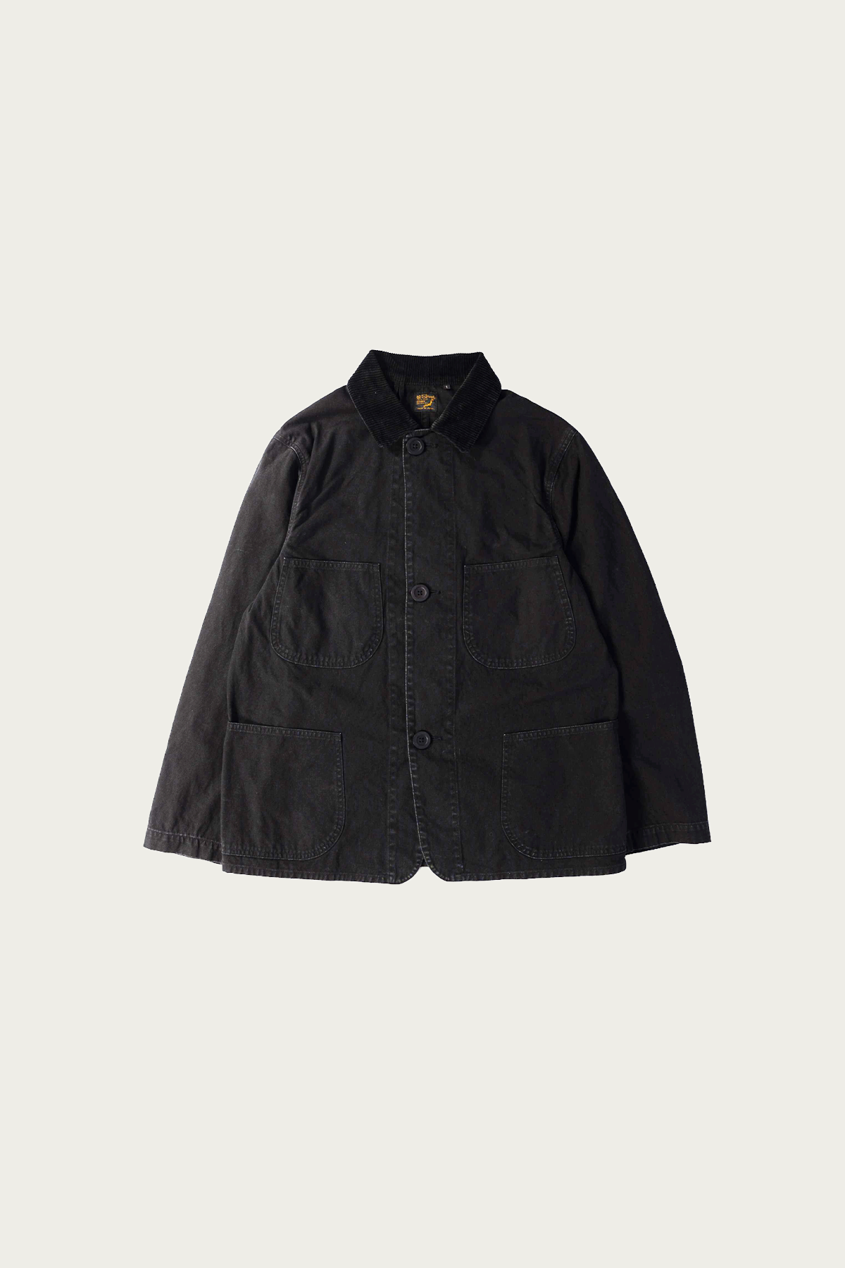 orSlow - 1930s Inspired Canvas Hunting Jacket - Black - Canoe Club