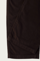 orSlow - New Yorker Brushed Wide Trousers - Coffee Brown - Canoe Club