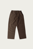 orSlow - New Yorker Brushed Wide Trousers - Moss Gray - Canoe Club
