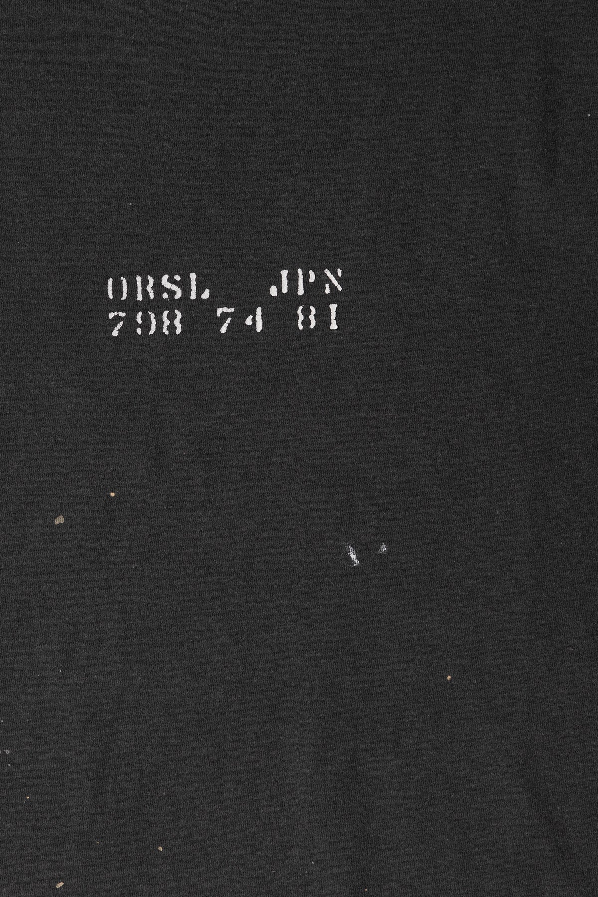 orSlow - ORSL JPN Print Tee - Black - Canoe Club
