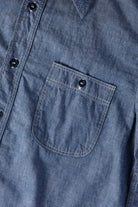 orSlow - Relaxed Fit Chambray Work Shirt - Chambray - Canoe Club