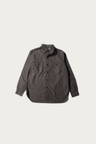 orSlow - Relaxed Fit Melange Flannel Shirt - Gray Check - Canoe Club