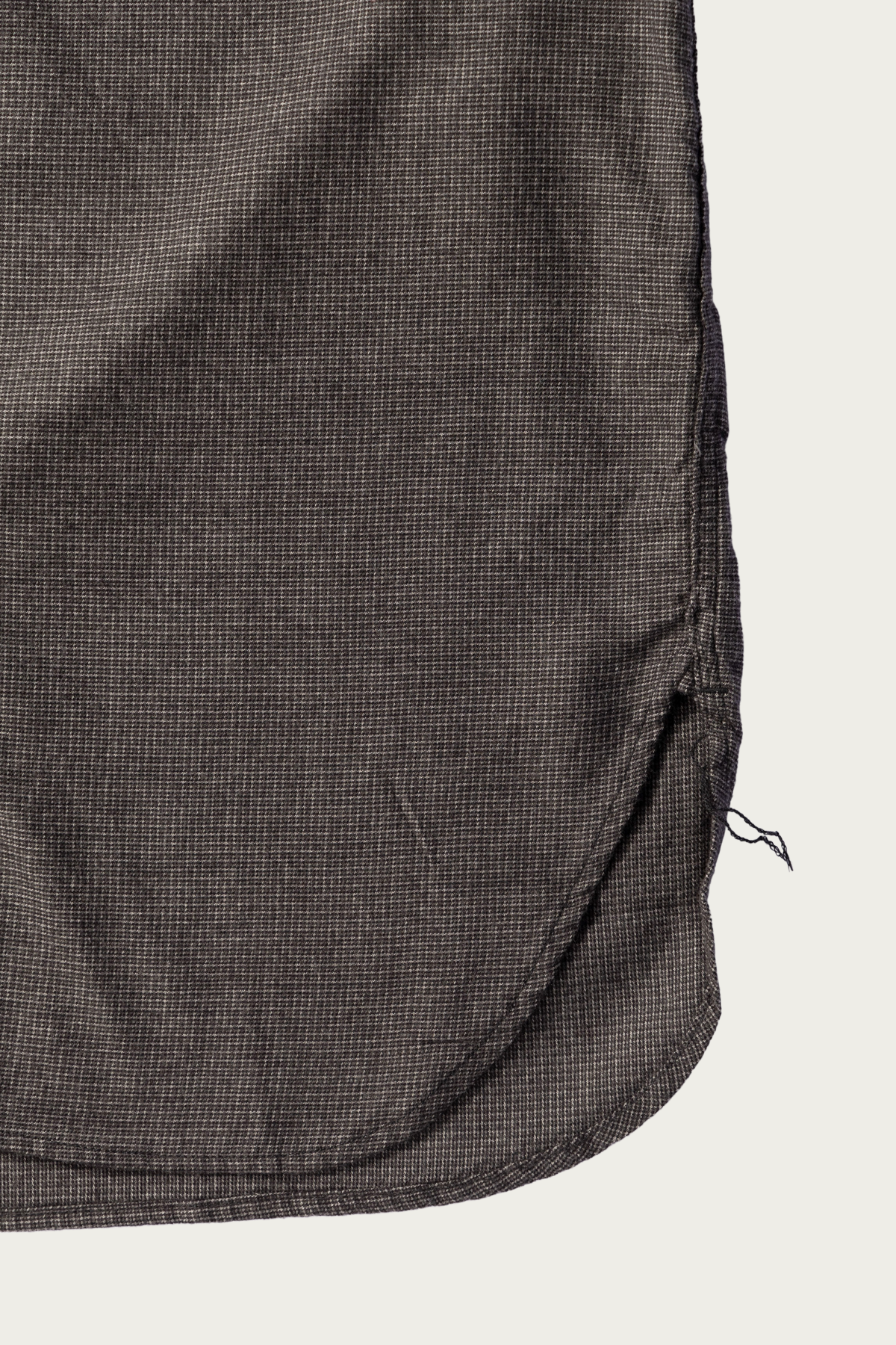 orSlow - Relaxed Fit Melange Flannel Shirt - Gray Check - Canoe Club