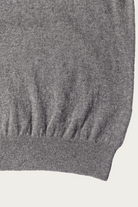 orSlow - Simple Crew Neck Sweater Crafted In Japan - Heather Gray - Canoe Club