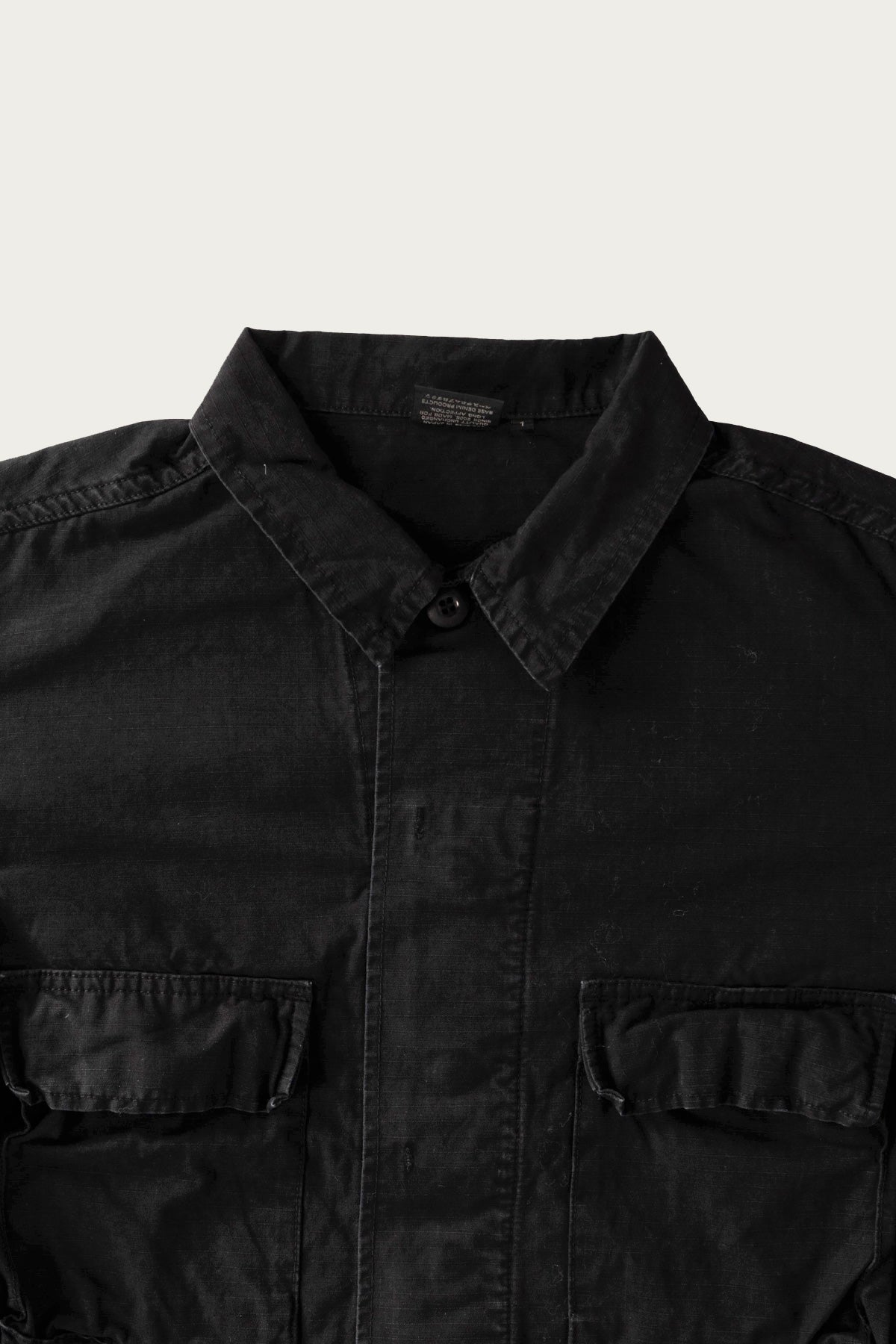 orSlow - B.D.U Jacket - Stone Washed Black - Black - Canoe Club