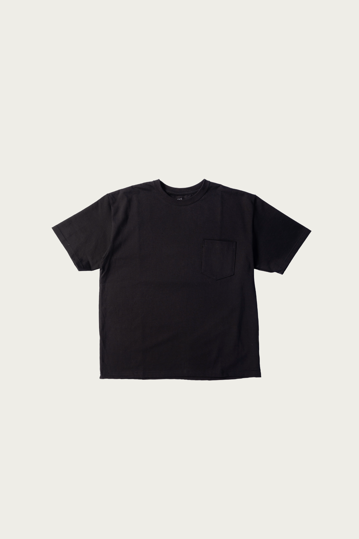 orSlow - Sturdy Cotton T-Shirt With Pocket - Black - Canoe Club