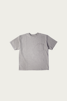 orSlow - Sturdy Cotton T-Shirt With Pocket - Heather Gray - Canoe Club