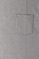 orSlow - Sturdy Cotton T-Shirt With Pocket - Heather Gray - Canoe Club