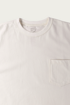 orSlow - Sturdy Cotton T-Shirt With Pocket - White - Canoe Club