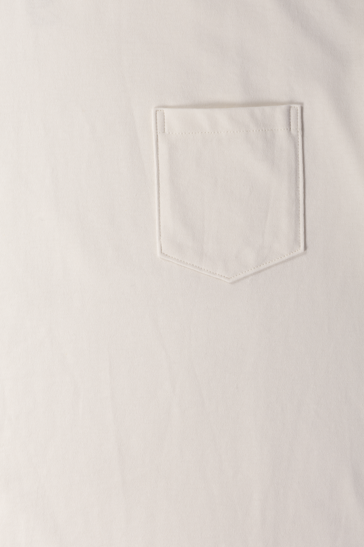 orSlow - Sturdy Cotton T-Shirt With Pocket - White - Canoe Club