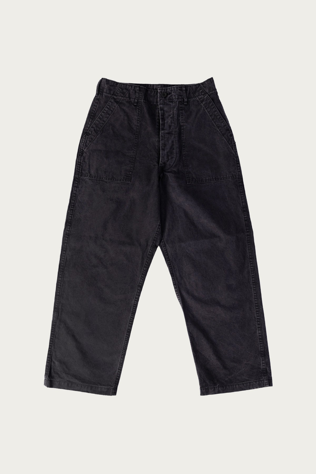 orSlow - Summer Fatigue Pants - Black - Canoe Club
