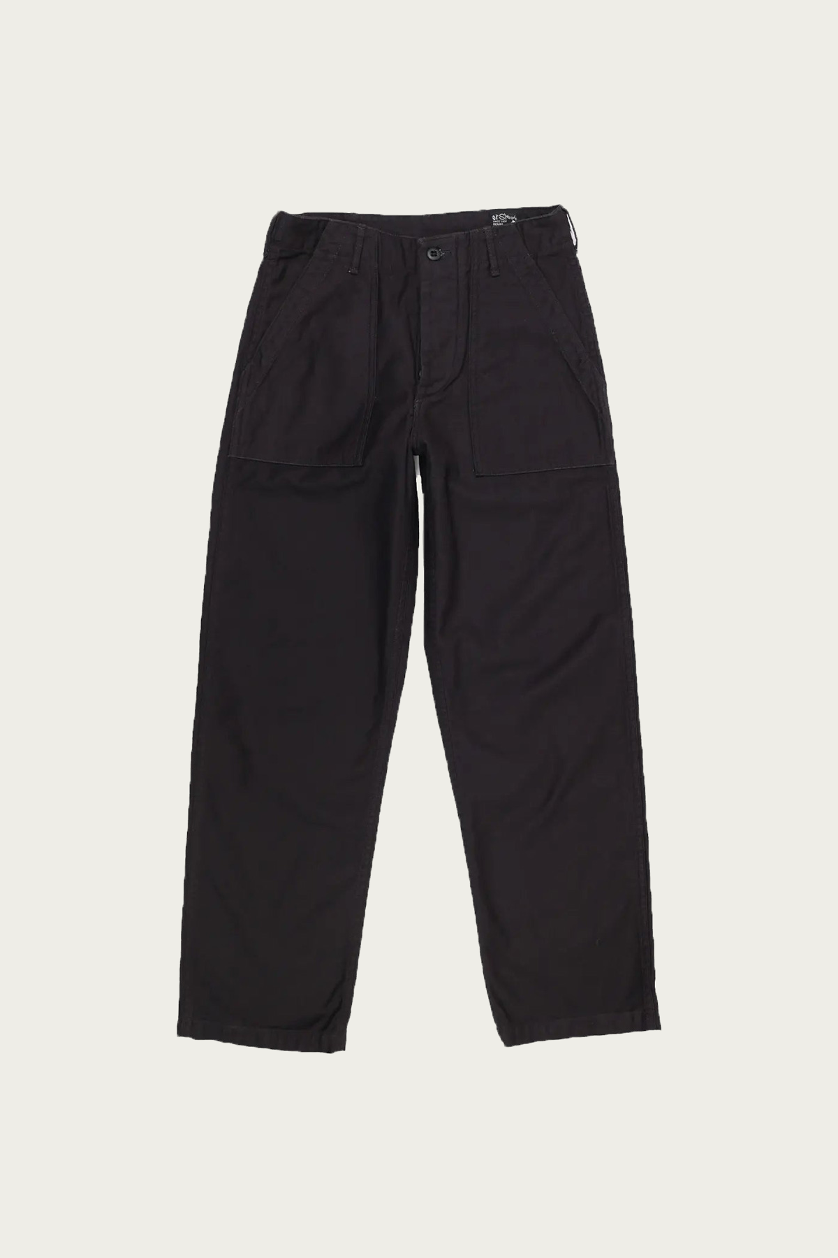 orSlow - U.S. Army Fatigue Pants (Regular Fit) - Black - Canoe Club